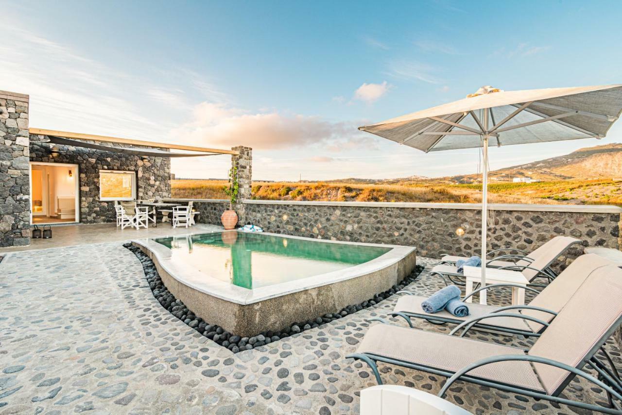 Klimata House - Private Jacuzzi Pool & Bbq Villa Vlychada Exterior photo