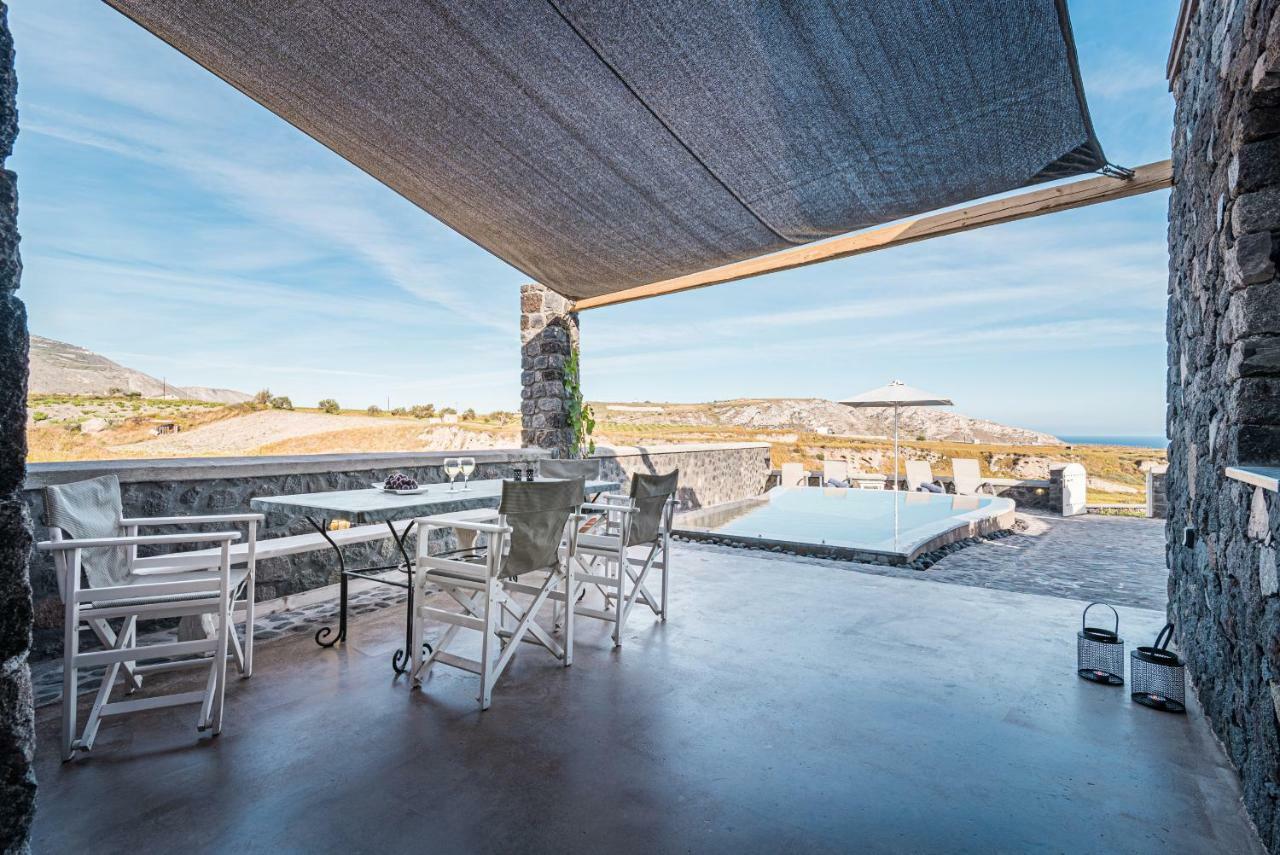 Klimata House - Private Jacuzzi Pool & Bbq Villa Vlychada Exterior photo